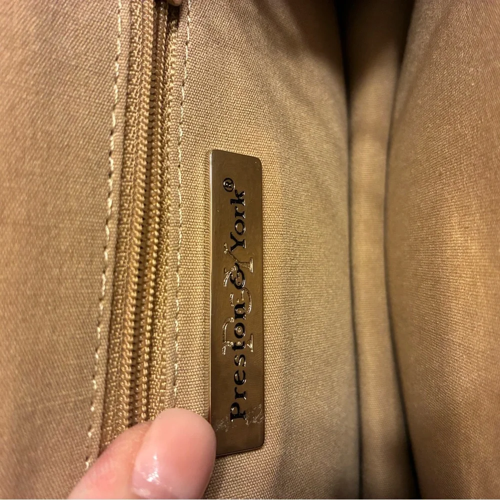 Preston & York Classic Tan Clutch